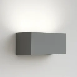 Applique Da Parete-Top Light Applique led grigio per interni moderna toplight eccentric