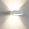 Applique Da Parete-Linea Light Applique led 3000k bianca biemissione regolo