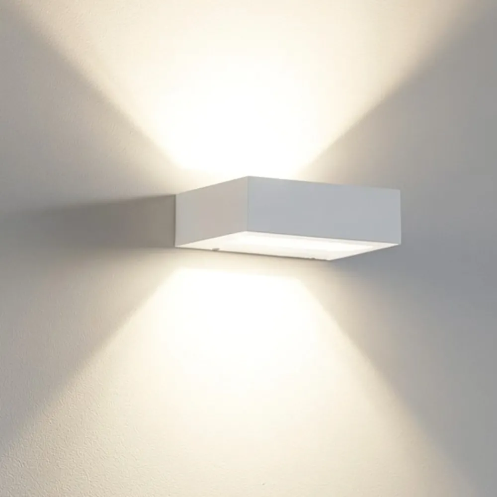 Applique Da Parete-Linea Light Applique led 3000k bianca biemissione regolo
