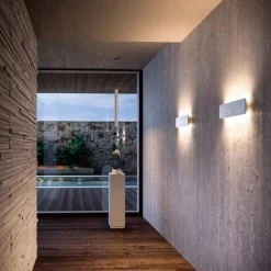 Applique Da Parete-Linea Light Applique led 3000k bianca gemini w1
