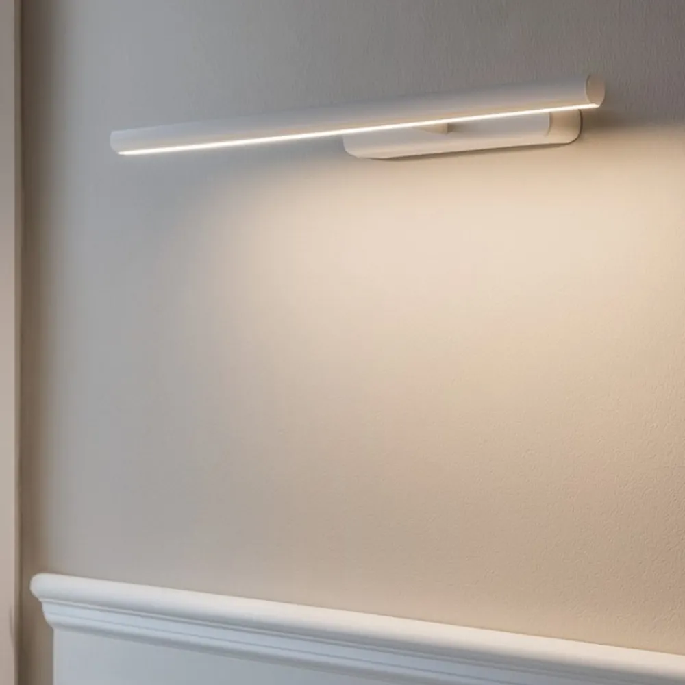 Applique Da Parete-Linea Light Applique led 2700k bianca sottile straight 52cm