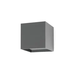 Applique Da Esterno-Selezionato da Mazzolaluce Applique led 3000k cubo da esterno antracite