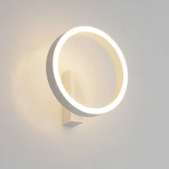 Applique Da Parete-Gea Luce Applique led 3000k da parete criseide bianca