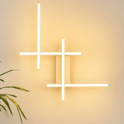 Applique Da Parete-Selezionato da Mazzolaluce Applique led 3200k dimmerabile bianca moderna minimalista