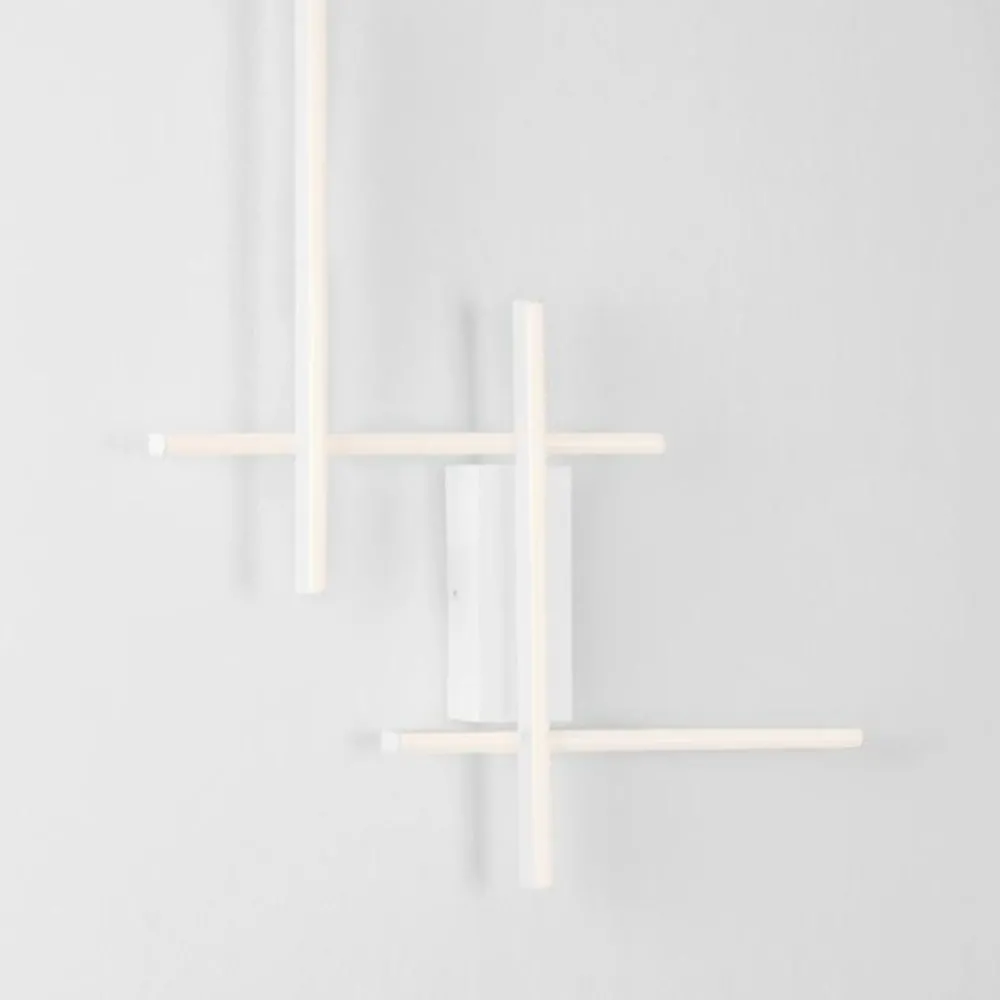 Applique Da Parete-Selezionato da Mazzolaluce Applique led 3200k dimmerabile bianca moderna minimalista