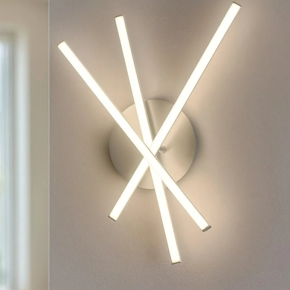 Applique Da Parete-Gea Luce Applique led 3000k tullia bianca moderna