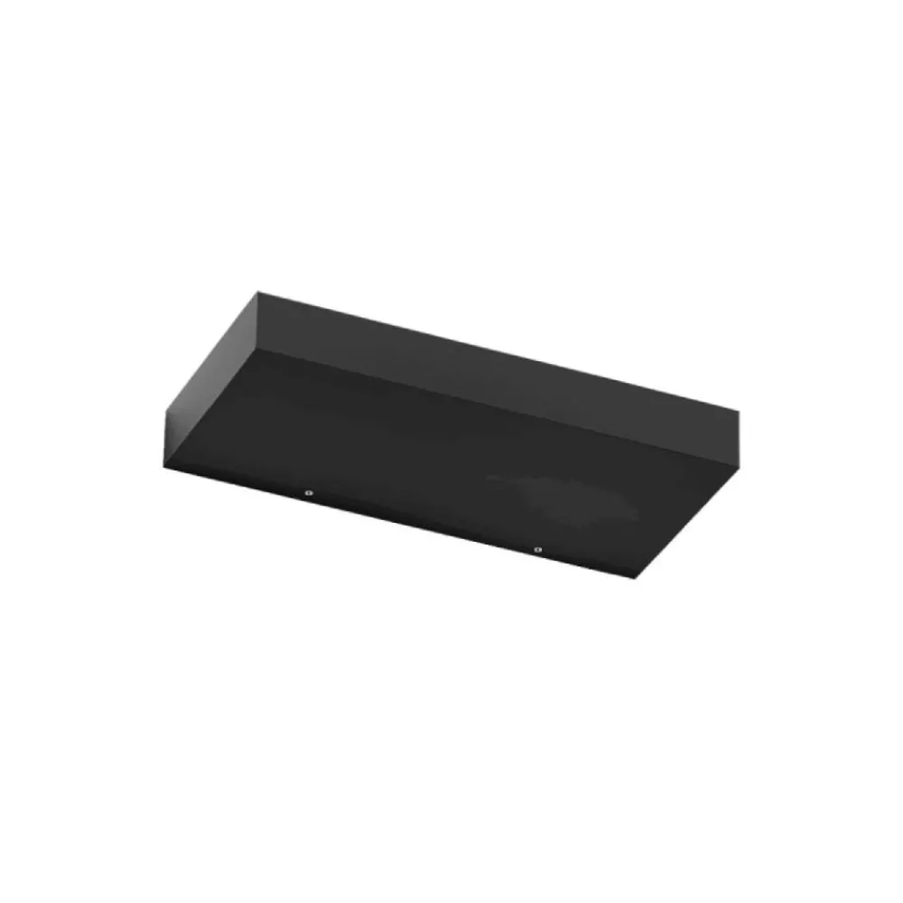 Applique Da Parete-Linea Light Applique led 3000k mono emissione regolo nera