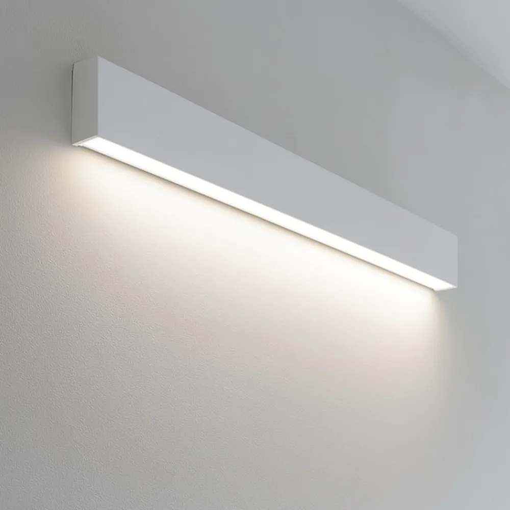 Applique Da Parete-Linea Light Applique led box w1 41w 4000k bianco mono emissione