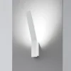 Applique Da Parete-Stilnovo Applique led moderna 22w 3000k nera lama
