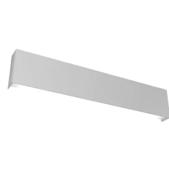 Applique Da Parete-Top Light Applique led moderno 60w grigio carpet