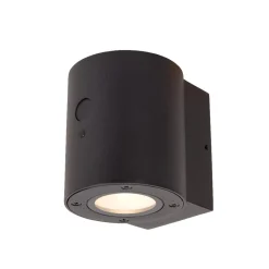 Applique Da Esterno-Selezionato da Mazzolaluce Applique led nero da esterno con luce solare movimento crepuscolare ip65