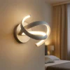 Applique Da Parete-Ondaluce Applique led lumen ap design moderno grigio