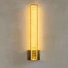 Applique Da Parete-Selezionato da Mazzolaluce Applique led oro di cristallo stile per soggiorno