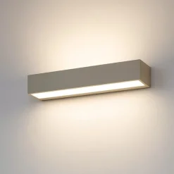 Applique Da Parete-Top Light Applique led rettangolare sabbia 3000k 4000k bios