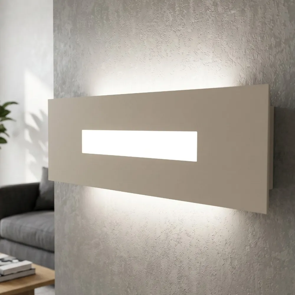 Applique Da Parete-Top Light Applique led sabbia moderna wally
