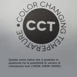Applique Da Parete-Perenz Illuminazione Applique led 16w cct 3000k 4000k 6000k bianco moderno tape perenz