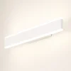 Applique Da Parete-Perenz Illuminazione Applique led 24w cct perenz kante bianco moderna per soggiorno