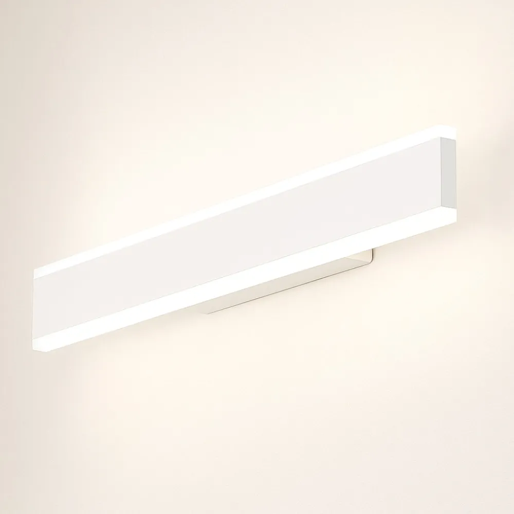 Applique Da Parete-Perenz Illuminazione Applique led 16w cct rettangolare moderna bianca perenz kante