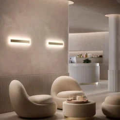 Applique Da Parete-Linea Light Applique led 28w 3000k antille s oro