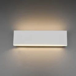Applique Da Parete-Selezionato da Mazzolaluce Applique led 12w 3000k bianca moderna rettangolare