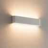 Applique Da Parete-Perenz Illuminazione Applique led 20w 3000k bianco 61cm moderna wey perenz