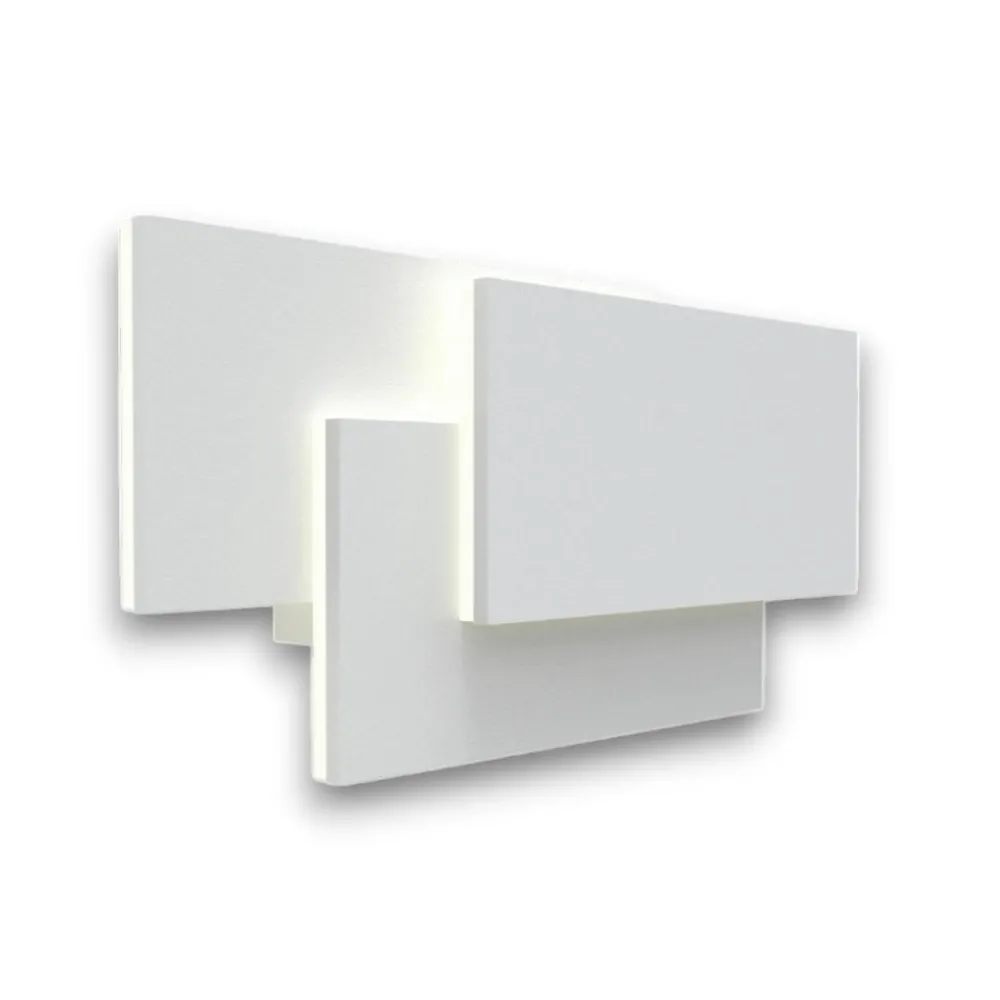 Applique Da Parete-Selezionato da Mazzolaluce Applique led 12w 3000k bianco design moderna