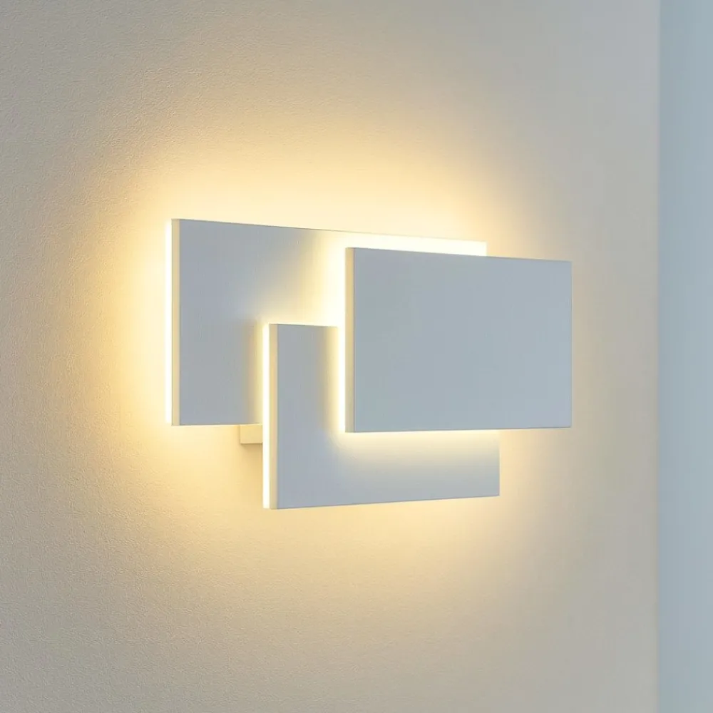 Applique Da Parete-Selezionato da Mazzolaluce Applique led 12w 3000k bianco design moderna