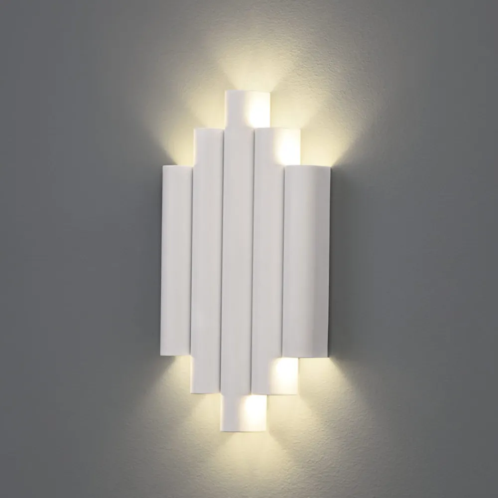 Applique Da Parete-Selezionato da Mazzolaluce Applique led 21w 3000k bianco design moderna per salone