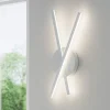 Applique Da Parete-Selezionato da Mazzolaluce Applique led 18w 3000k bianco moderna design da parete