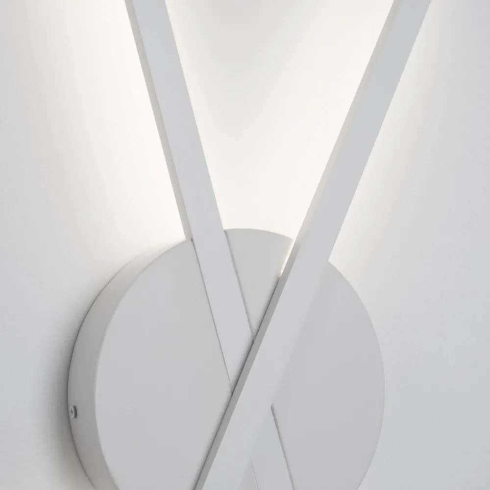 Applique Da Parete-Selezionato da Mazzolaluce Applique led 18w 3000k bianco moderna design da parete