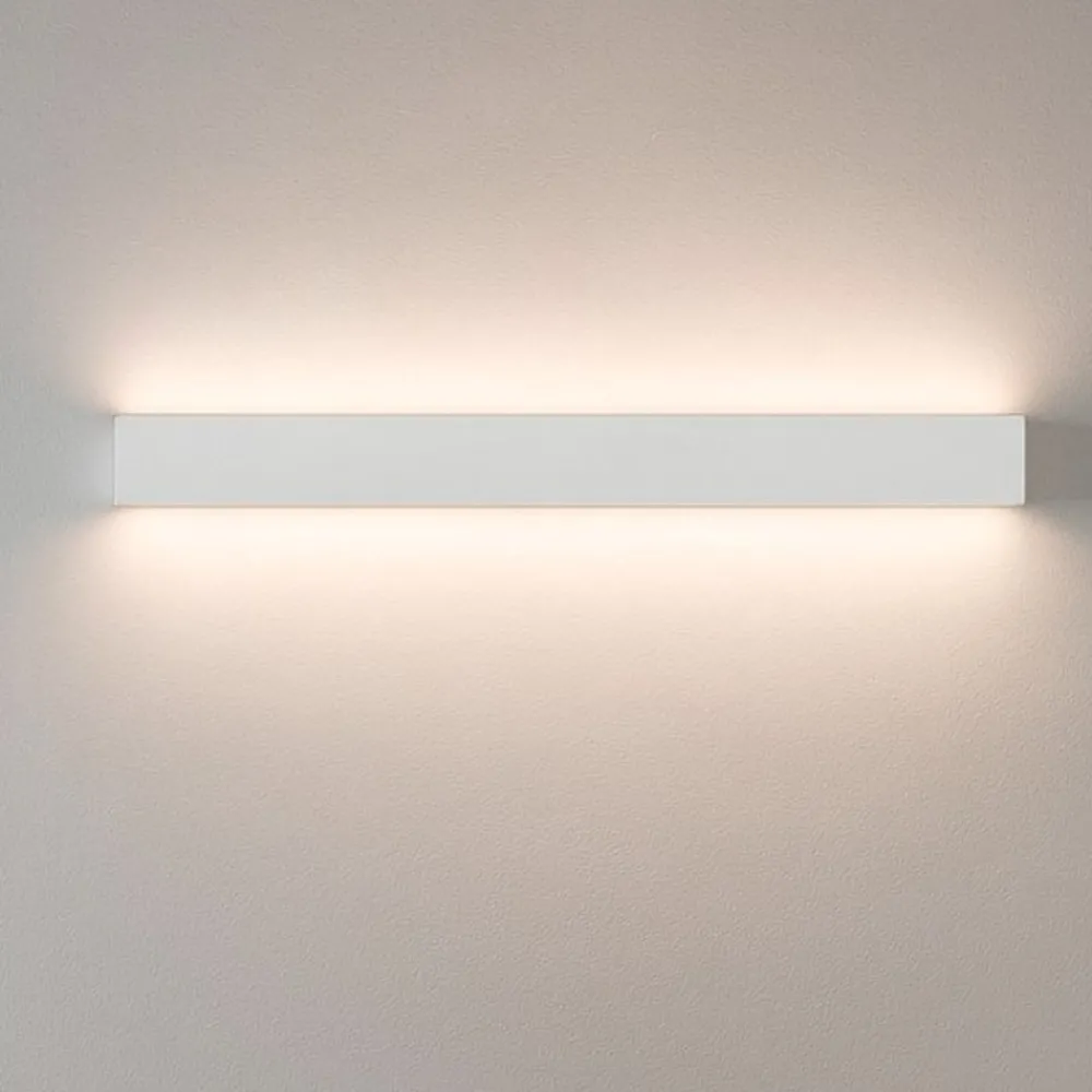 Applique Da Parete-Linea Light Applique led 41w 3000k bi emissione box w2 bianco