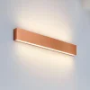 Applique Da Parete-Linea Light Applique led 28w 2700k bi emissione rame box w2