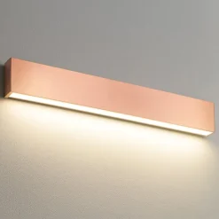 Applique Da Parete-Linea Light Applique led 28w 2700k box w1 rame mono emissione