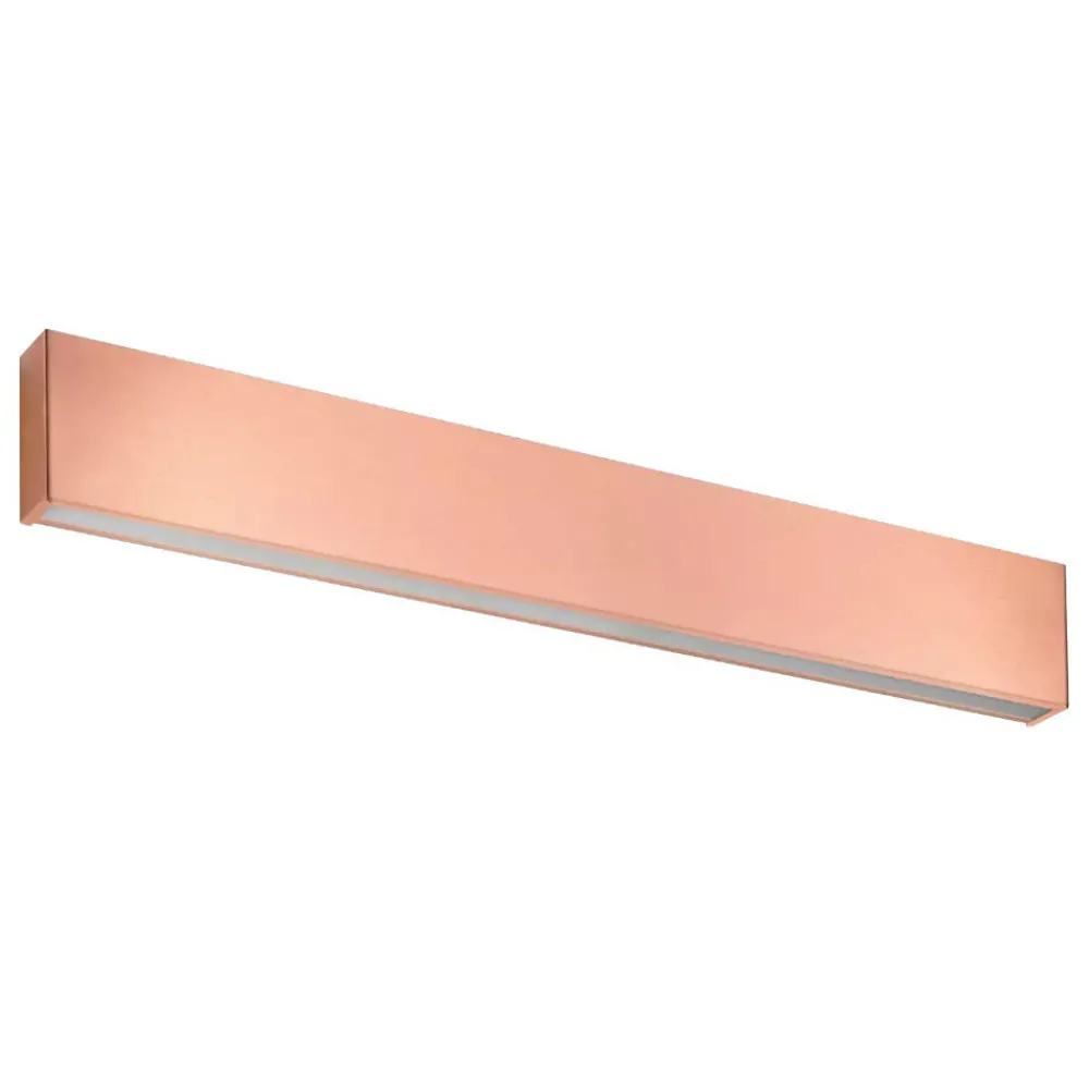 Applique Da Parete-Linea Light Applique led 28w 2700k box w1 rame mono emissione