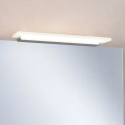 Applique Da Bagno-Linea Light Applique led 14w 3000k da bagno skinny alluminio anodizzato