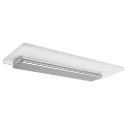 Applique Da Bagno-Linea Light Applique led 14w 3000k da bagno skinny alluminio anodizzato
