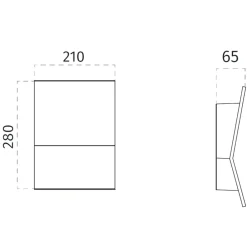 Applique Da Parete-Selezionato da Mazzolaluce Applique led 18w 3000k design gesso ceramica bianca