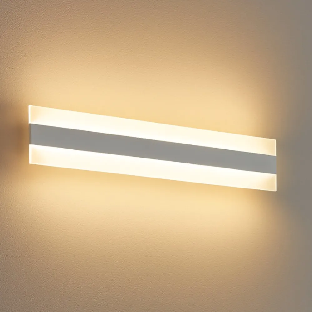 Applique Da Parete-Perenz Illuminazione Applique led 30w 3000k design moderna bend