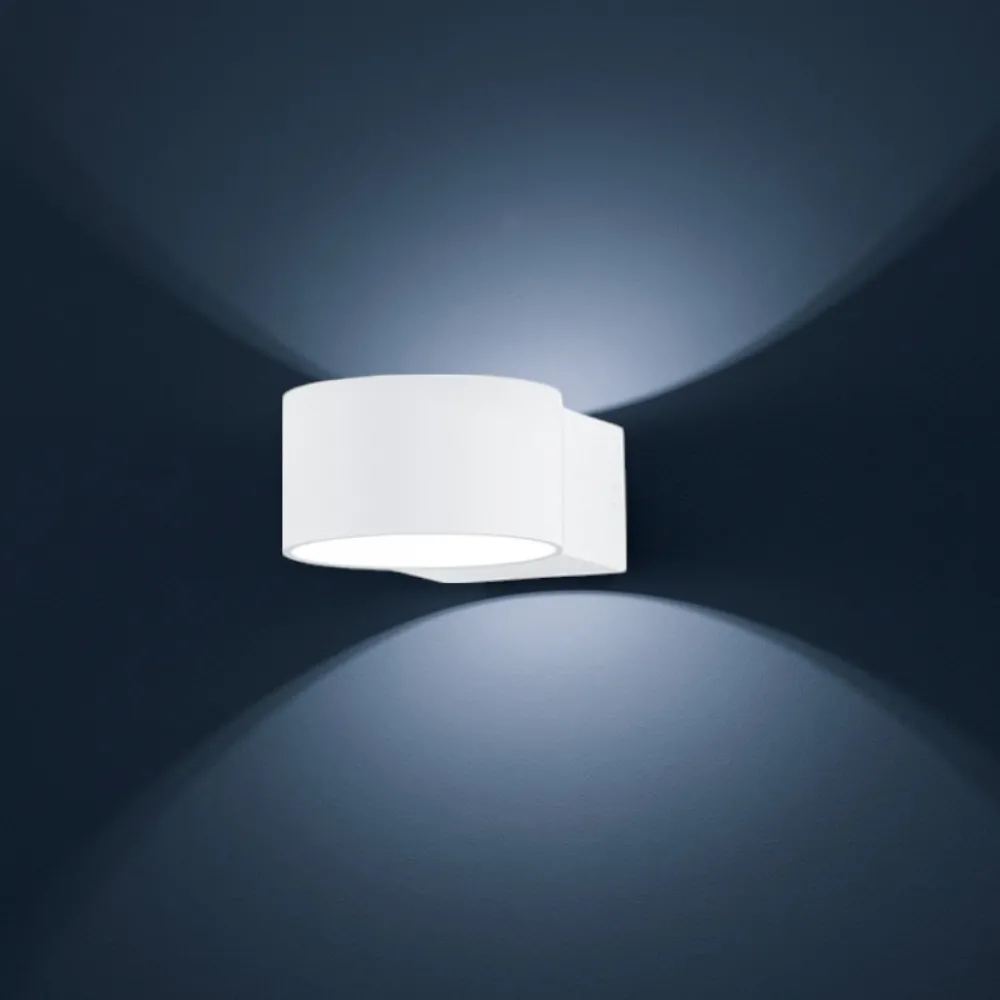 Applique Da Parete-Selezionato da Mazzolaluce Applique led 4,5w 3000k design moderna bianco per interni