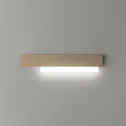 Applique Da Parete-Gea Luce Applique led 25w 3000k doha moderna bianco tortora