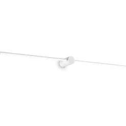 Applique Da Parete-Ideal Lux Applique led 16w 3000k filo ap d115 bianca