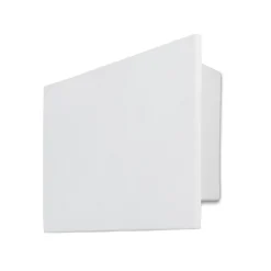 Applique Da Parete-Selezionato da Mazzolaluce Applique led 24w 2700k gesso cristaly bianco rettangolare