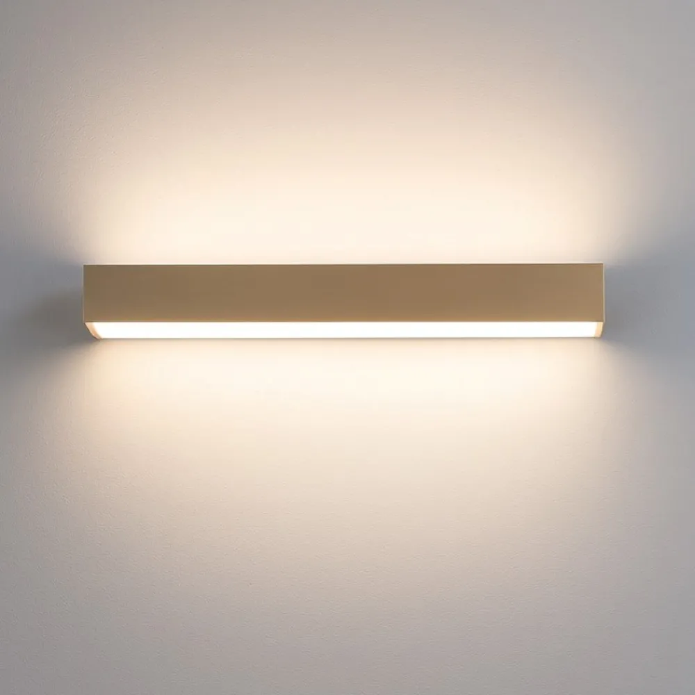 Applique Da Parete-Top Light Applique led 24w 3000k 4000k toplight bios oro