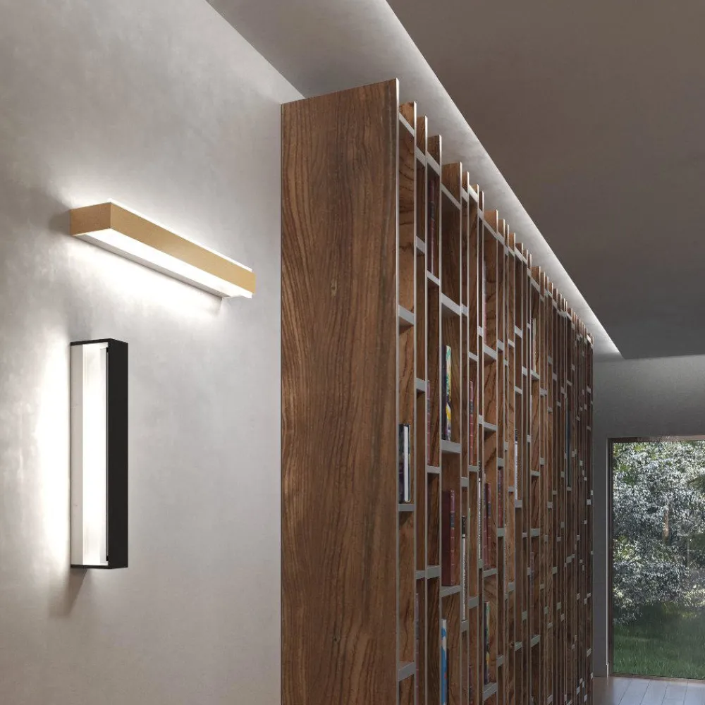 Applique Da Parete-Top Light Applique led 24w 3000k 4000k toplight bios oro