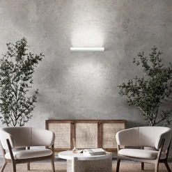 Applique Da Parete-Perenz Illuminazione Applique led 28w 3000k moderna bianca bed