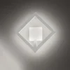 Applique Da Parete-Affralux Applique led 19w 3000k moderna bianco quattro
