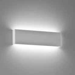 Applique Da Parete-IsyLuce Applique led 18w 4000k moderno rettangolare
