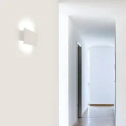 Applique Da Parete-Selezionato da Mazzolaluce Applique led 24w 4000k rettangolare gesso ceramico bianco moderna