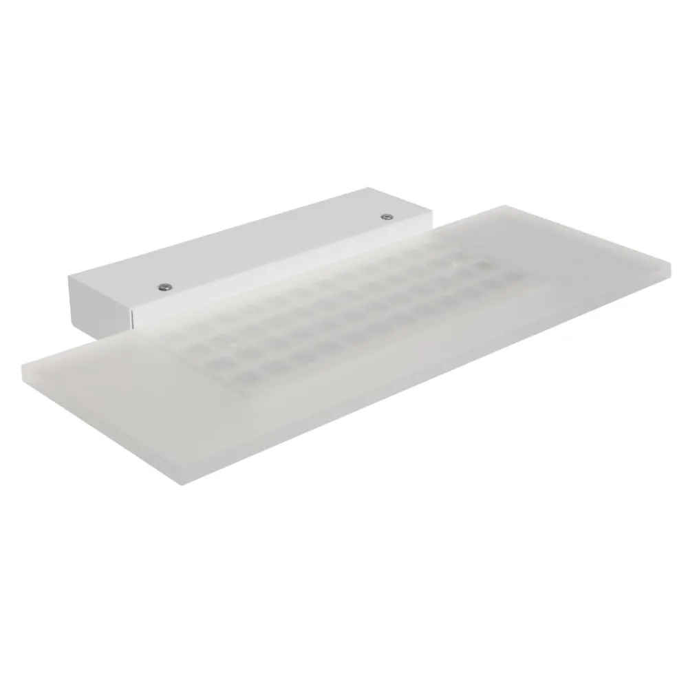 Applique Da Parete-Linea Light Applique dublight led 13w 3000k moderna bianca
