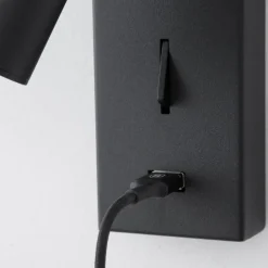 Applique Camera Da Letto-Selezionato da Mazzolaluce Applique luce orientabile per camera da letto nero